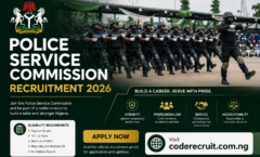 police service commission recruitment